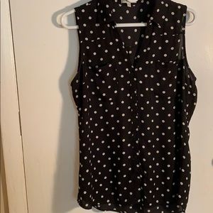 Express Button Down tank